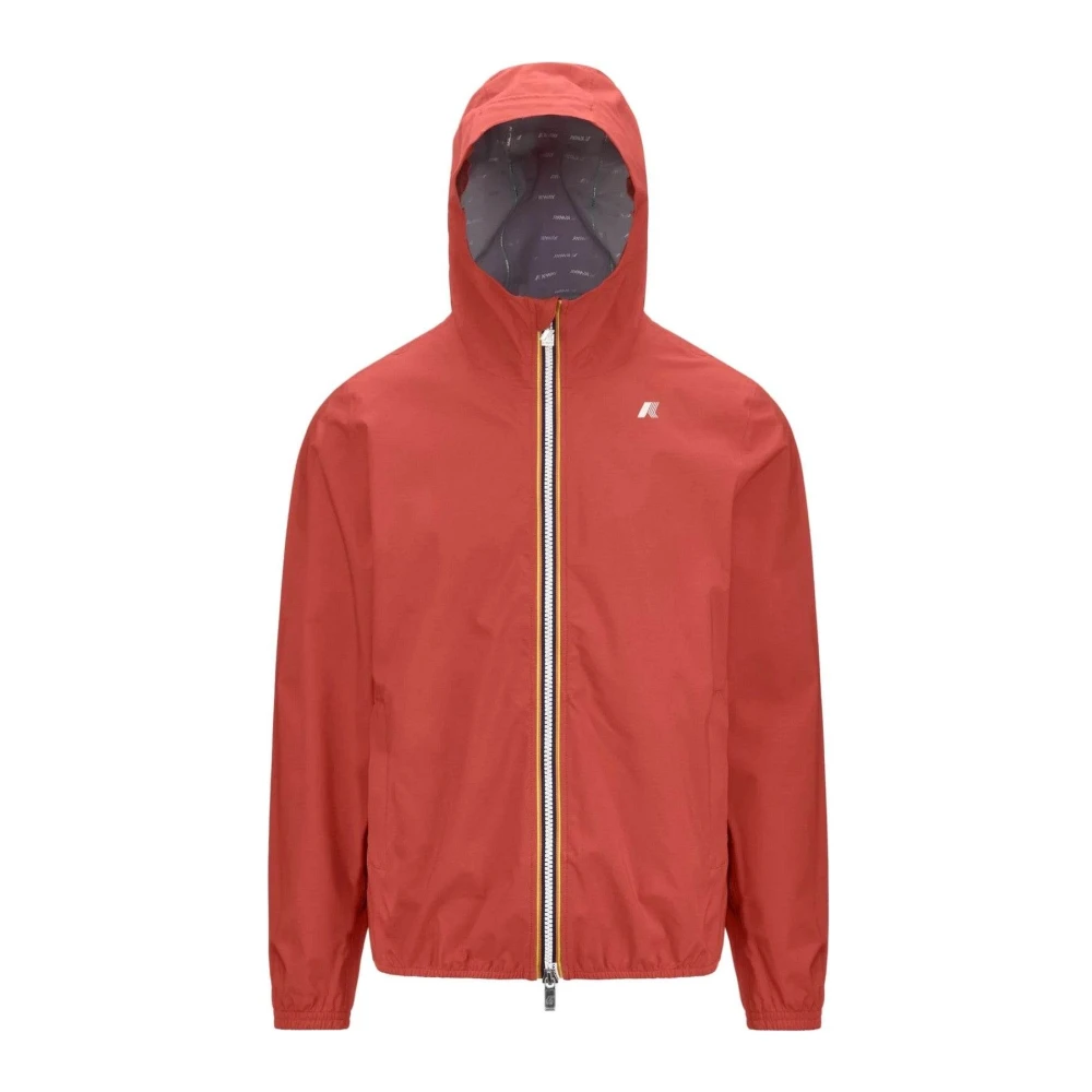 K-Way Röd Eco Stretch Dot Jacka