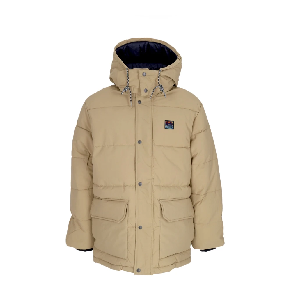 Element Men's Green Elet, Winter Jackets, L, Trekka Jacket Khaki