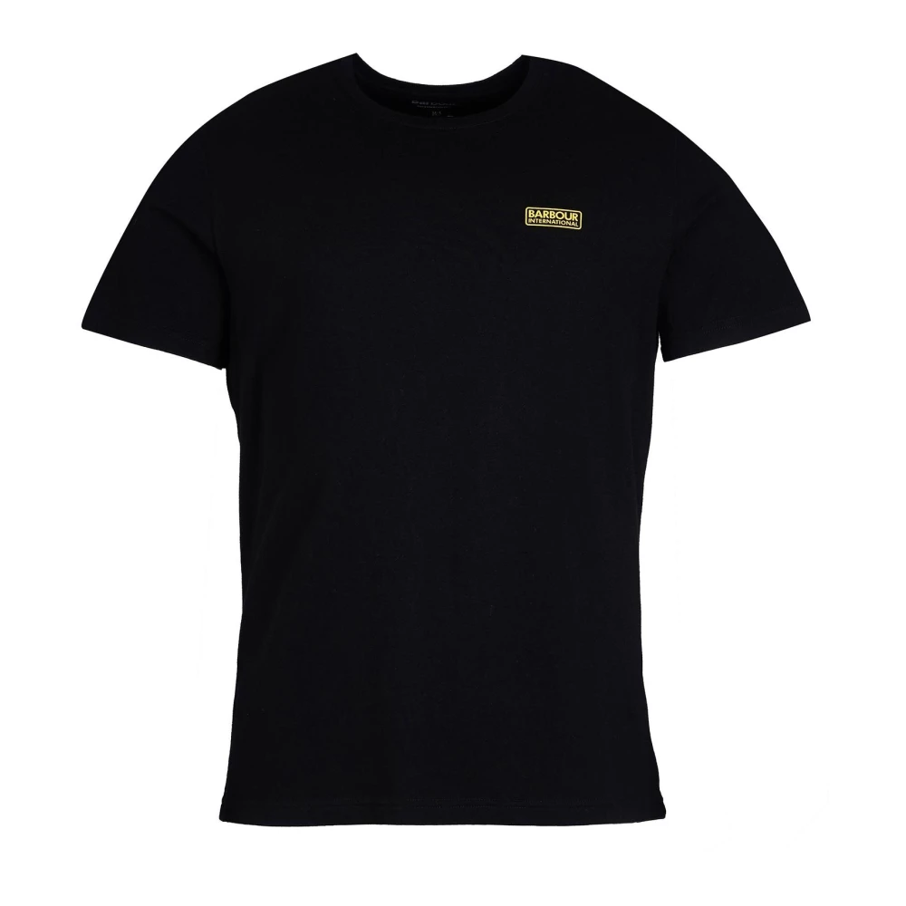 Barbour Essential Small Logo T-Shirt Black Heren