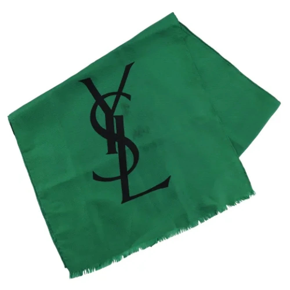 Pre-owned > Pre-owned Accessories > Pre-owned Scarves - - Yves Saint Laurent Vintage - Modalova