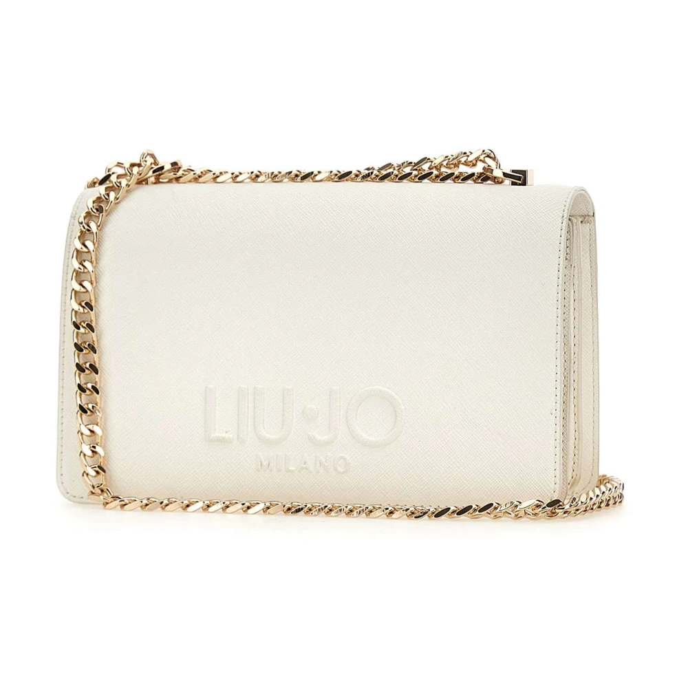 Liu Jo Women's White Ecs M Crossbody, Shoulder Bags, One Size, Bags