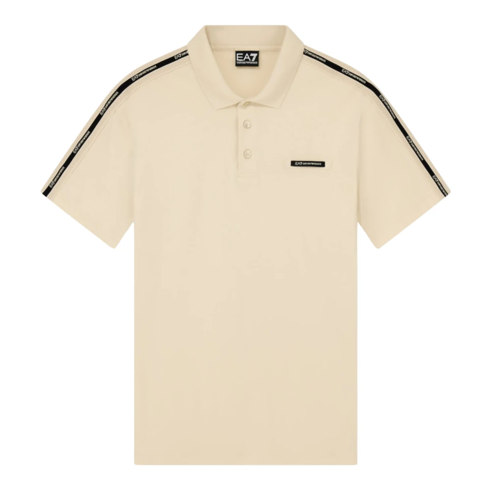 Emporio Armani Ea7 Uomo Beige Top, L, New,