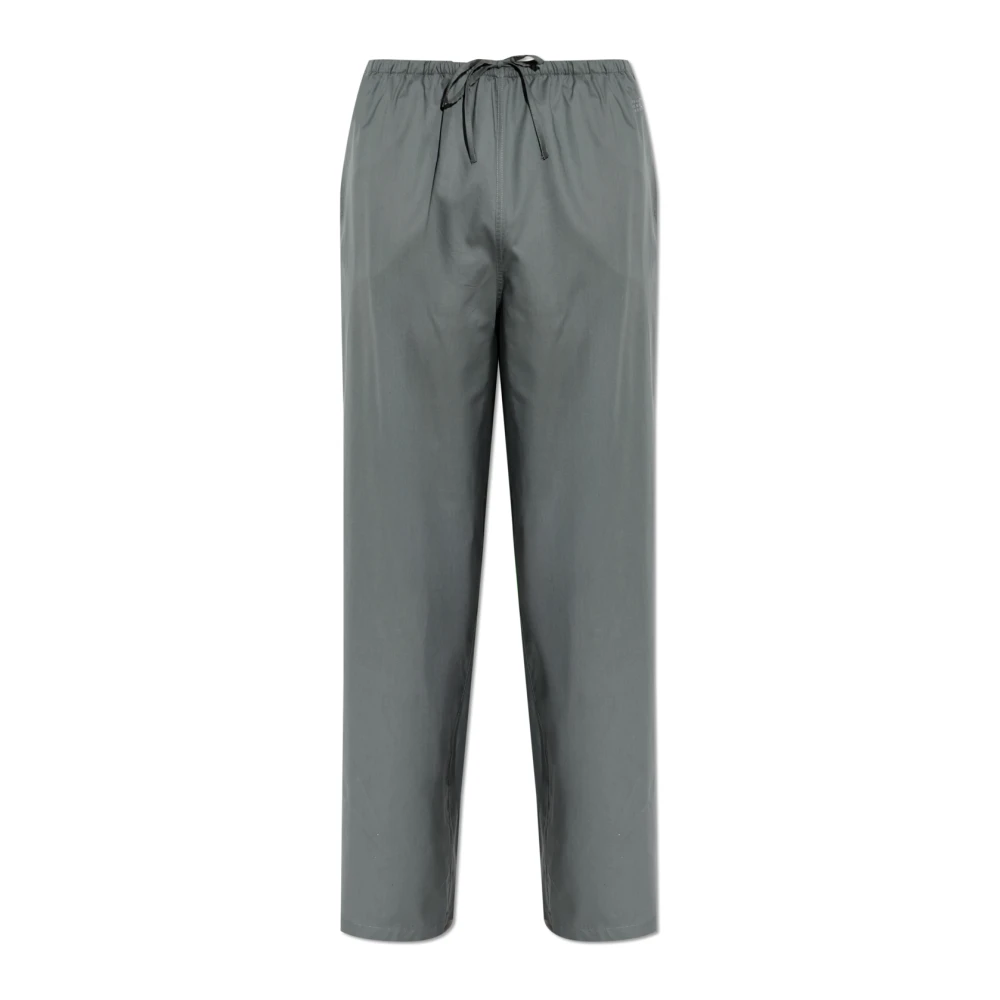 Mm6 Maison Margiela Hombre Gris - Pantalones Inspirados En Lencería - Nightwear & Lounge - L