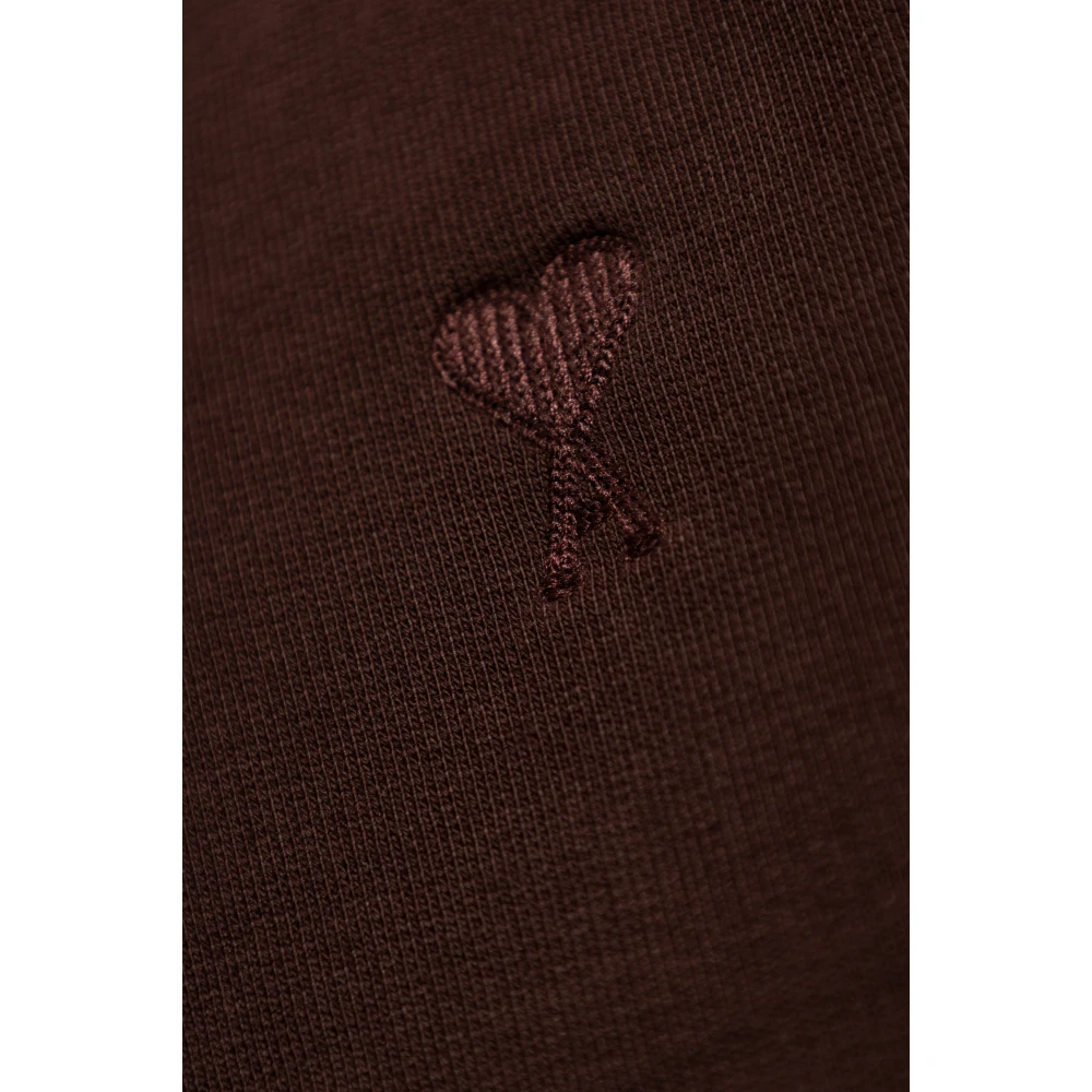 Ami Paris Sweatshirt met logo Red Heren