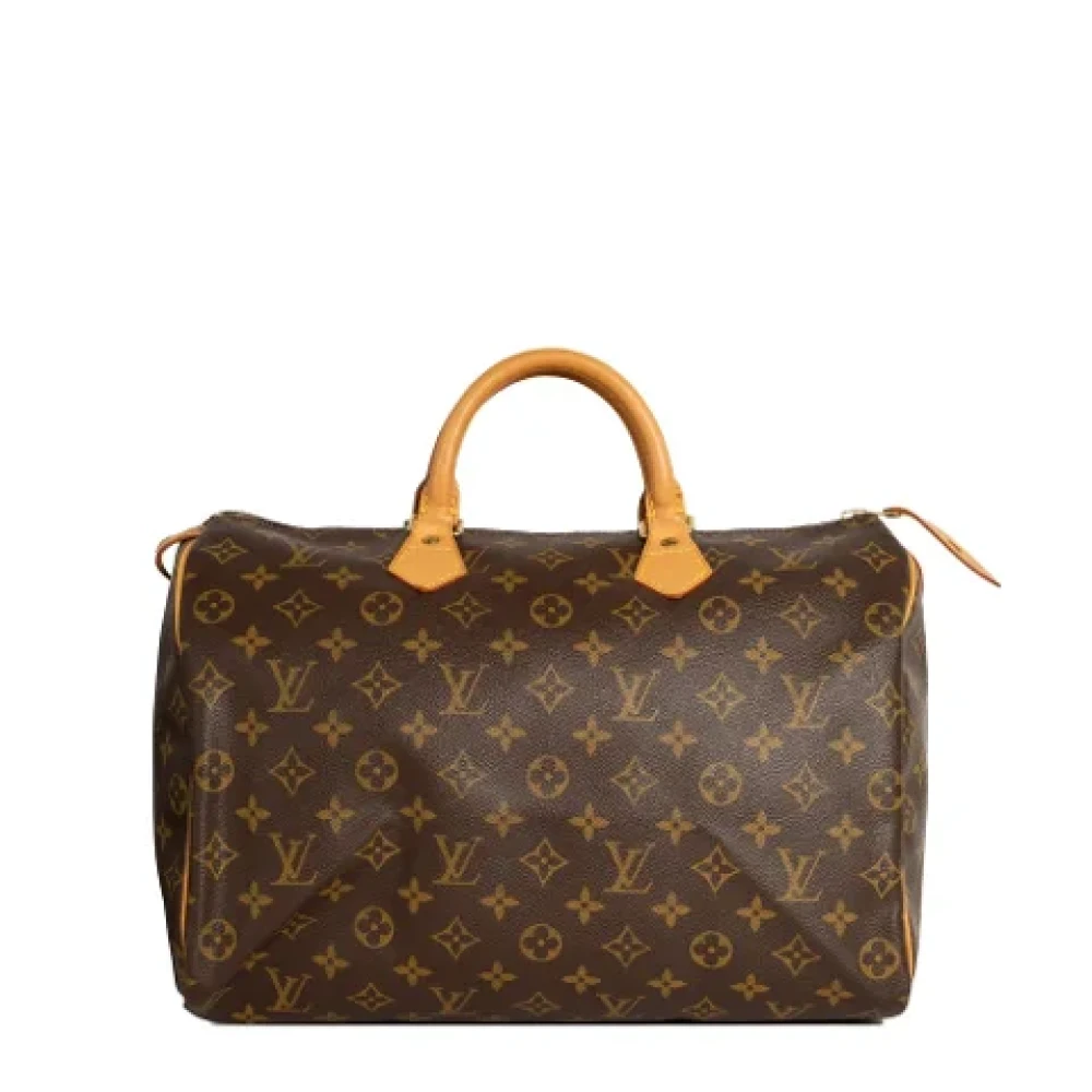 Louis Vuitton Vintage Pre-owned Leather handbags Brown Dames