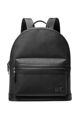 polyester-backpack-black-leather-trim
