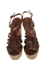 Pre-owned Læder sandaler