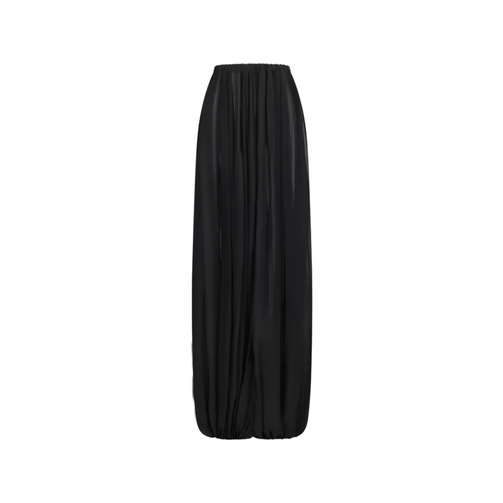 Giuseppe Di Morabito Black Tapered Trousers - Female - Tapered Trousers - L - Trousers
