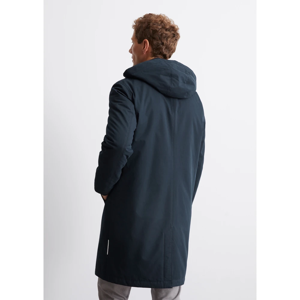 Marc O'Polo Gewatteerde jas regular Blue Heren
