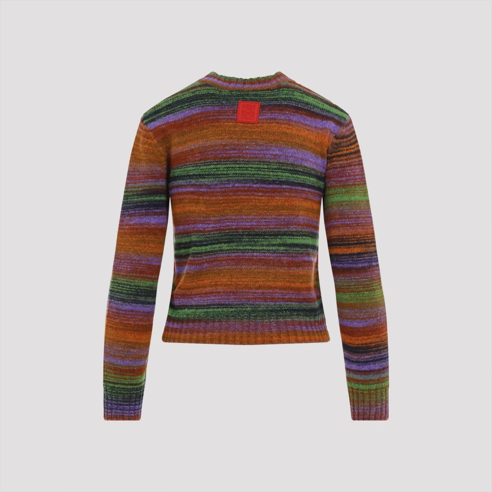 Loewe Rood Witte Trui voor Vrouwen Multicolor Dames