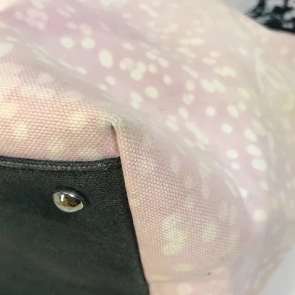 Chanel Vintage Pre-owned Cotton chanel-bags Pink Dames