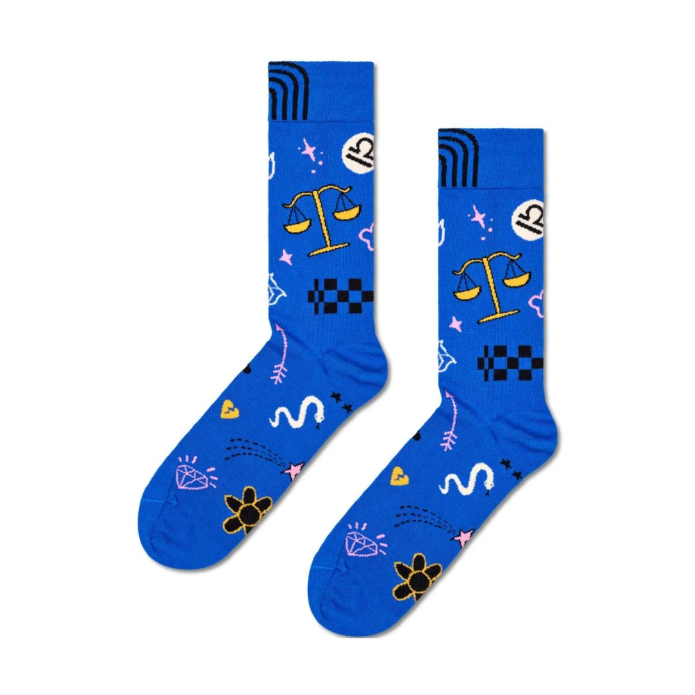 Happy Socks Libra Shapewear Sokken Blue Heren
