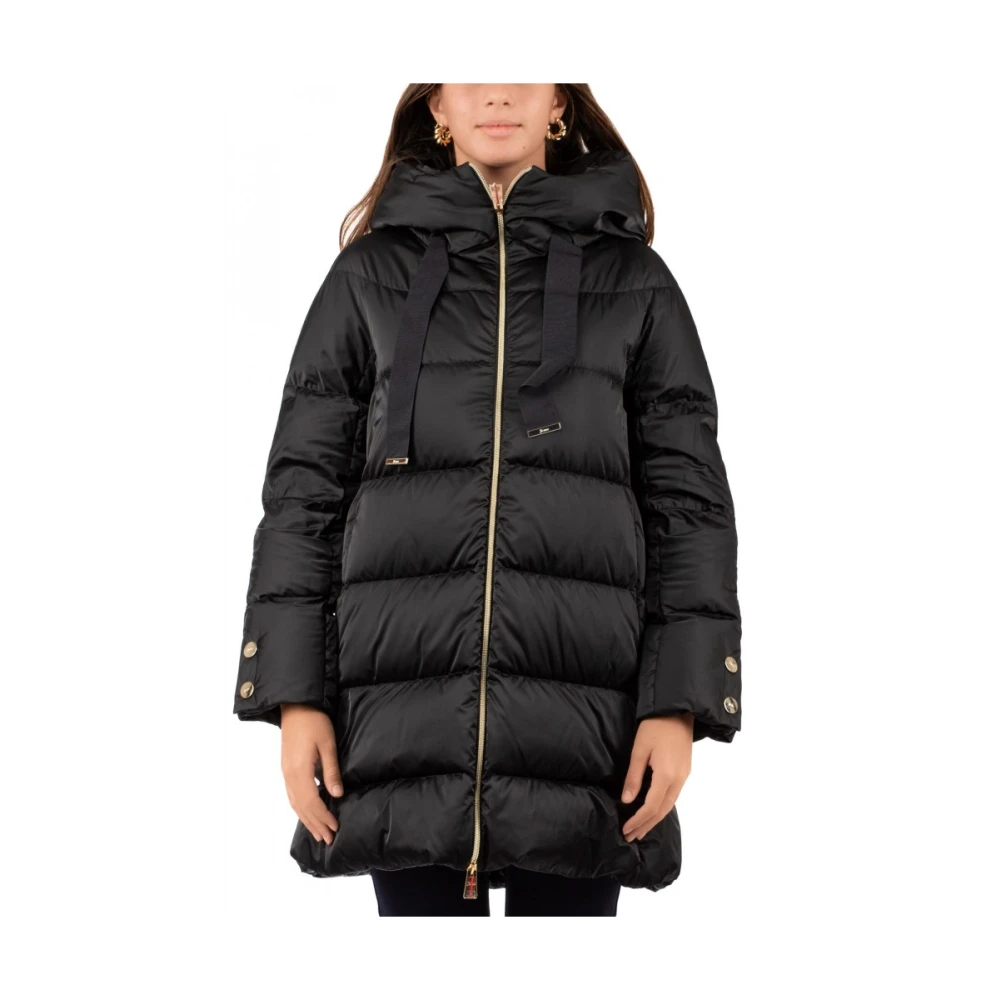 Herno Dames Puffer Jas Black Dames
