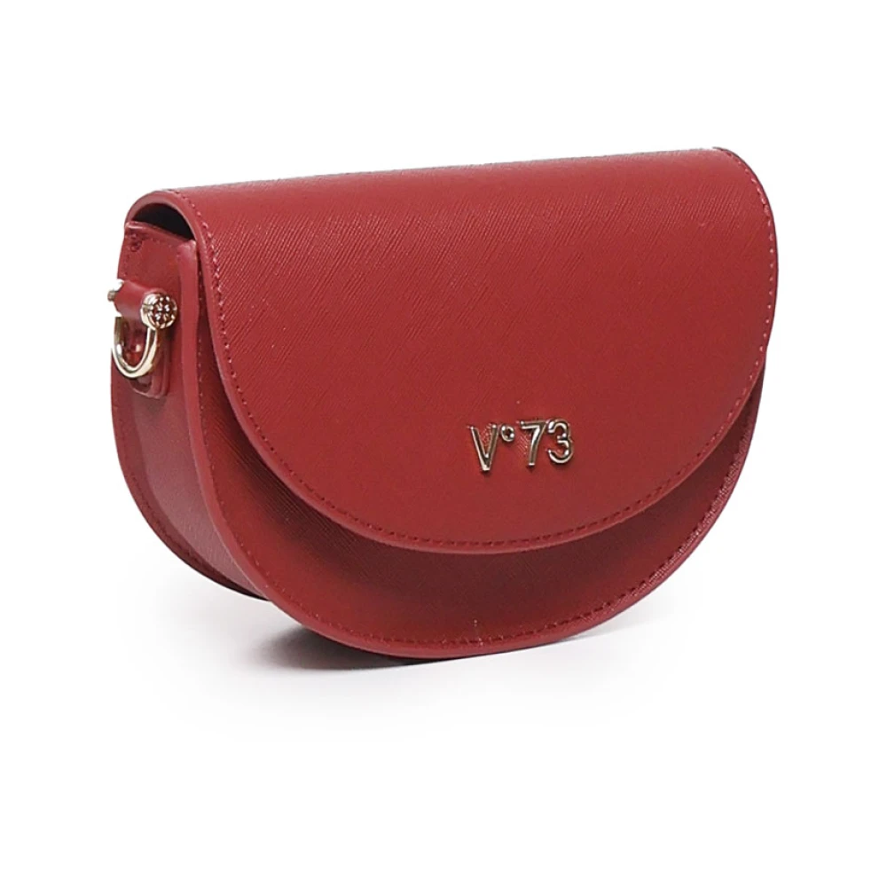 V73 Ecoleather Schoudertas met Frontlogo Red Dames