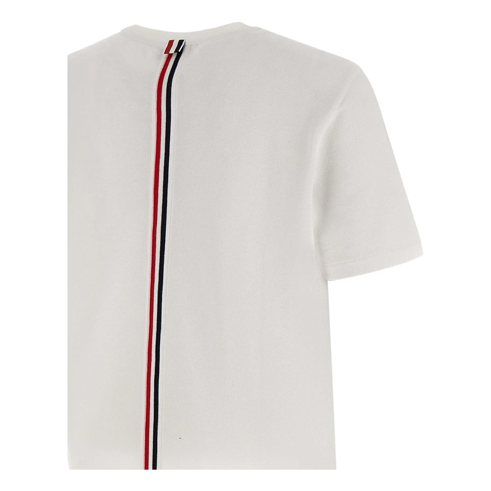 Thom Browne Witte T-shirts en Polos voor Mannen White Heren