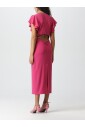 robe-midi-a-manches-volantees