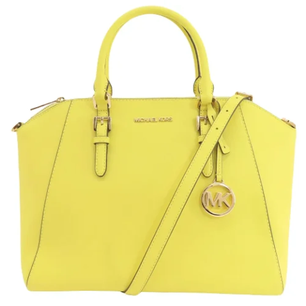 Michael Kors Pre-owned Leather totes Yellow Dames