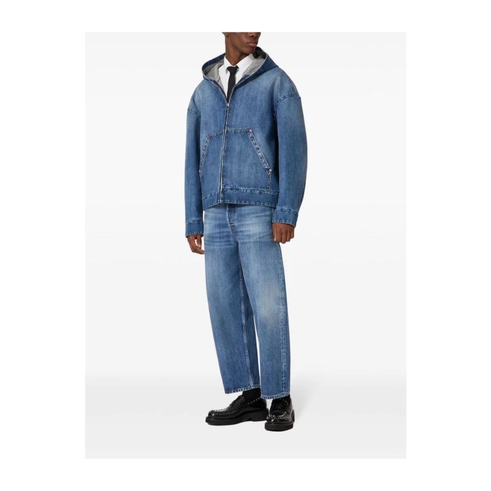 Valentino Garavani Blauwe Jeans Aw24 Herenmode Blue Heren