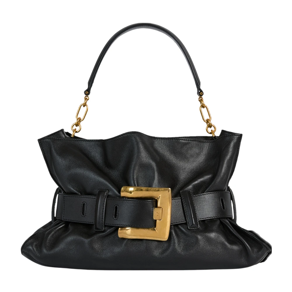 Balmain Donna Nero - Borsa Media Anthem - Bags - One Size