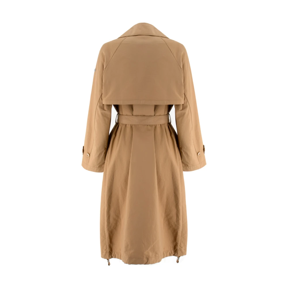 Duno Veelzijdige 3-in-1 Trenchcoat voor Dames Brown Dames