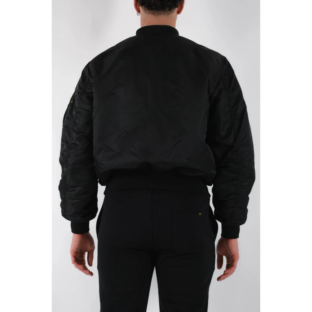 alpha industries Heritage Bomberjack met ritssluiting Black Heren