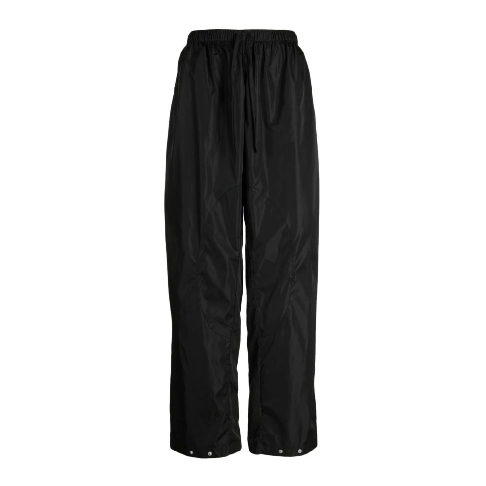 Alexander wang Zwarte lichte broek met elastische taille Black Dames