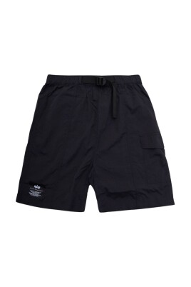 pantalon-cargo-en-nylon-noir