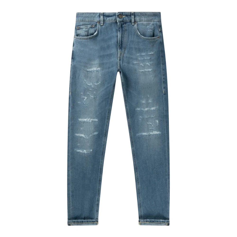 Dondup Mila Girlfriend Distressed Jeans Blue, Herr