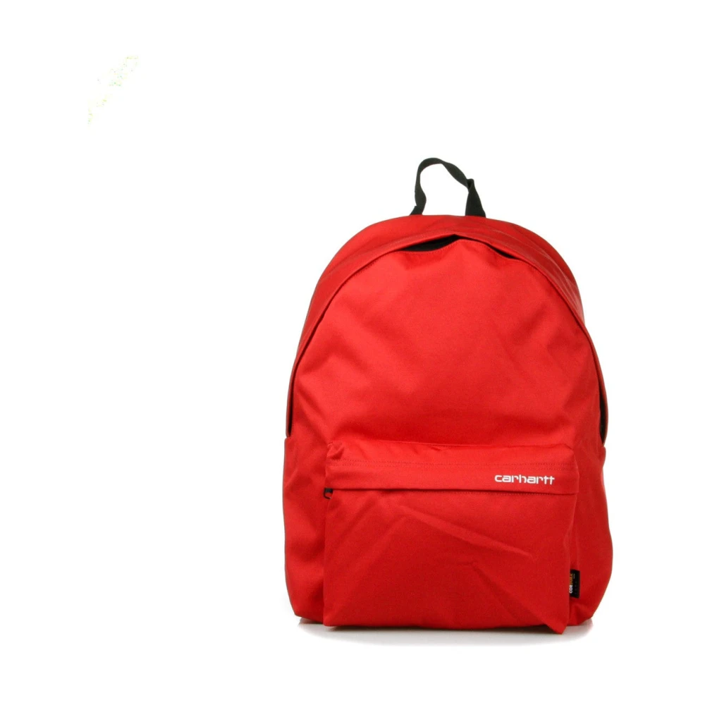 Carhartt WIP Cardinal White Heren Rugzak Red Unisex