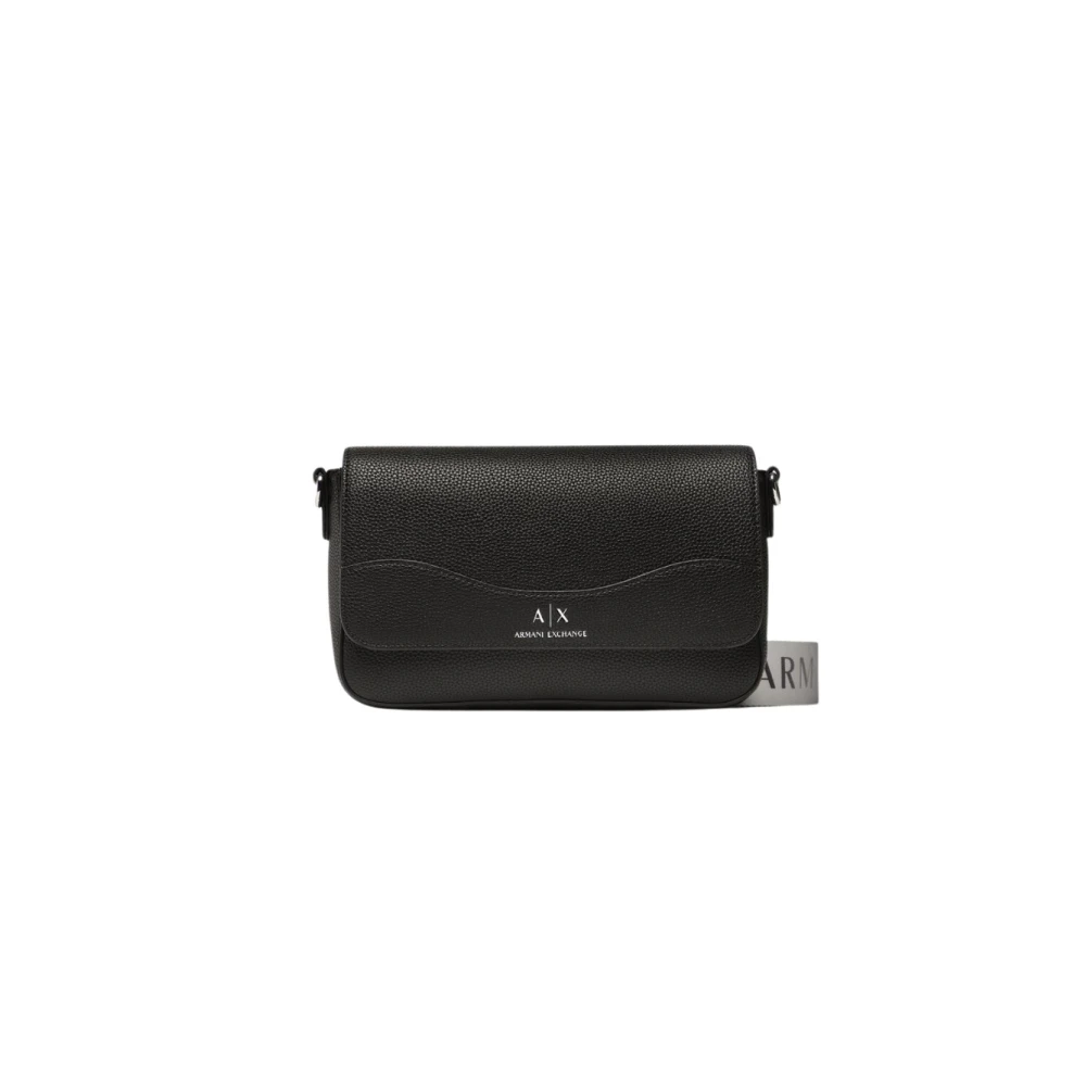 Armani Exchange, Cross Body Bags, female, Black, Size: ONE SIZE Cross Body Bags