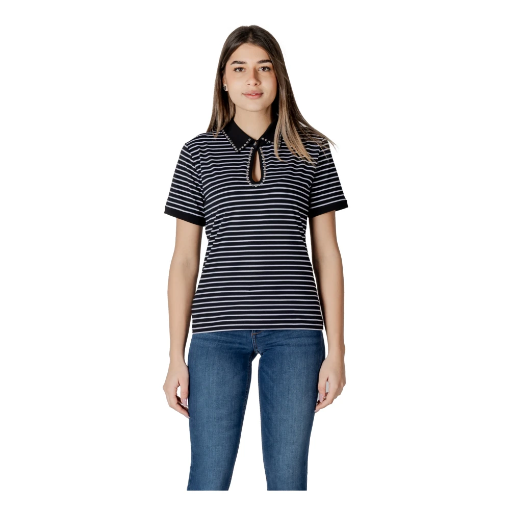 Liu Jo Korte Mouw T-shirt Katoenmix Collectie Multicolor Dames