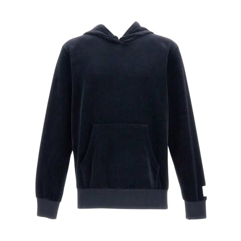 Golden Goose Men's Black Zip-Throughs, L, Journey Hoodie