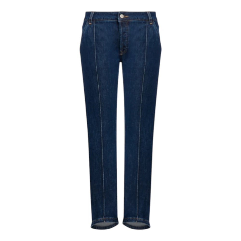 Dondup Kvinno Blå Jeans Dam, W27, Bomull, Yasmin Bootcut Jeans