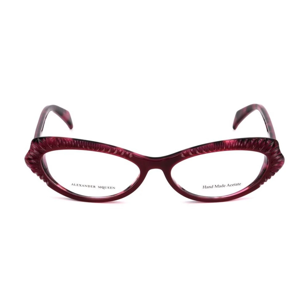 Alexander mcqueen Multicolor Acetaat montuur met Havana wijzerplaat Multicolor Dames
