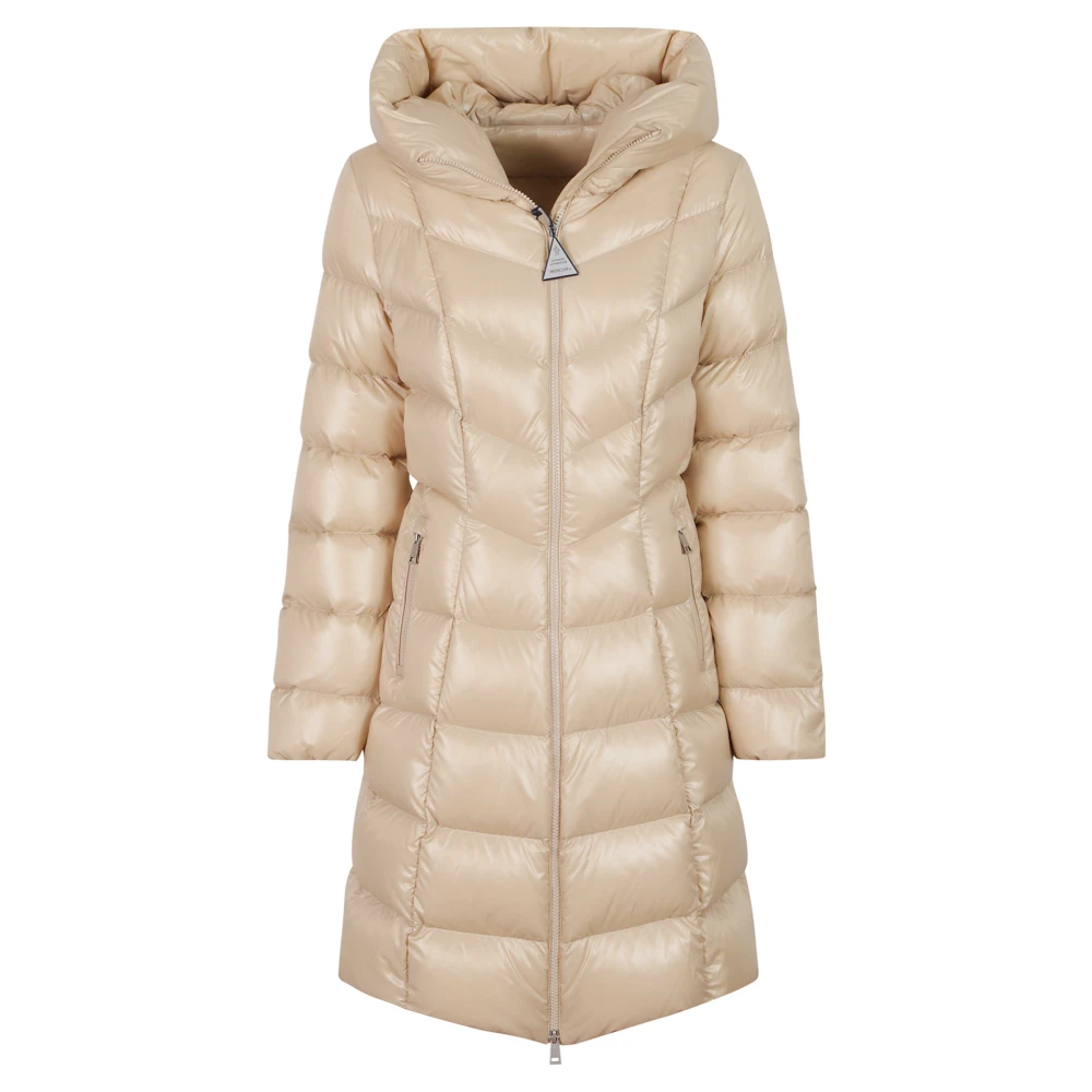 Moncler , Damen, Mäntel, Beige, Xs