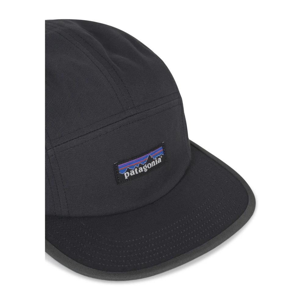 Patagonia P-6 Label Maclure Hat Black Heren