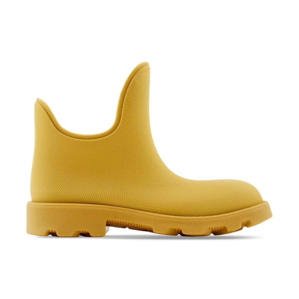 Burberry Men's Beige Marsh Ankle Boots - Wellies - 11 Uk - Shoes
