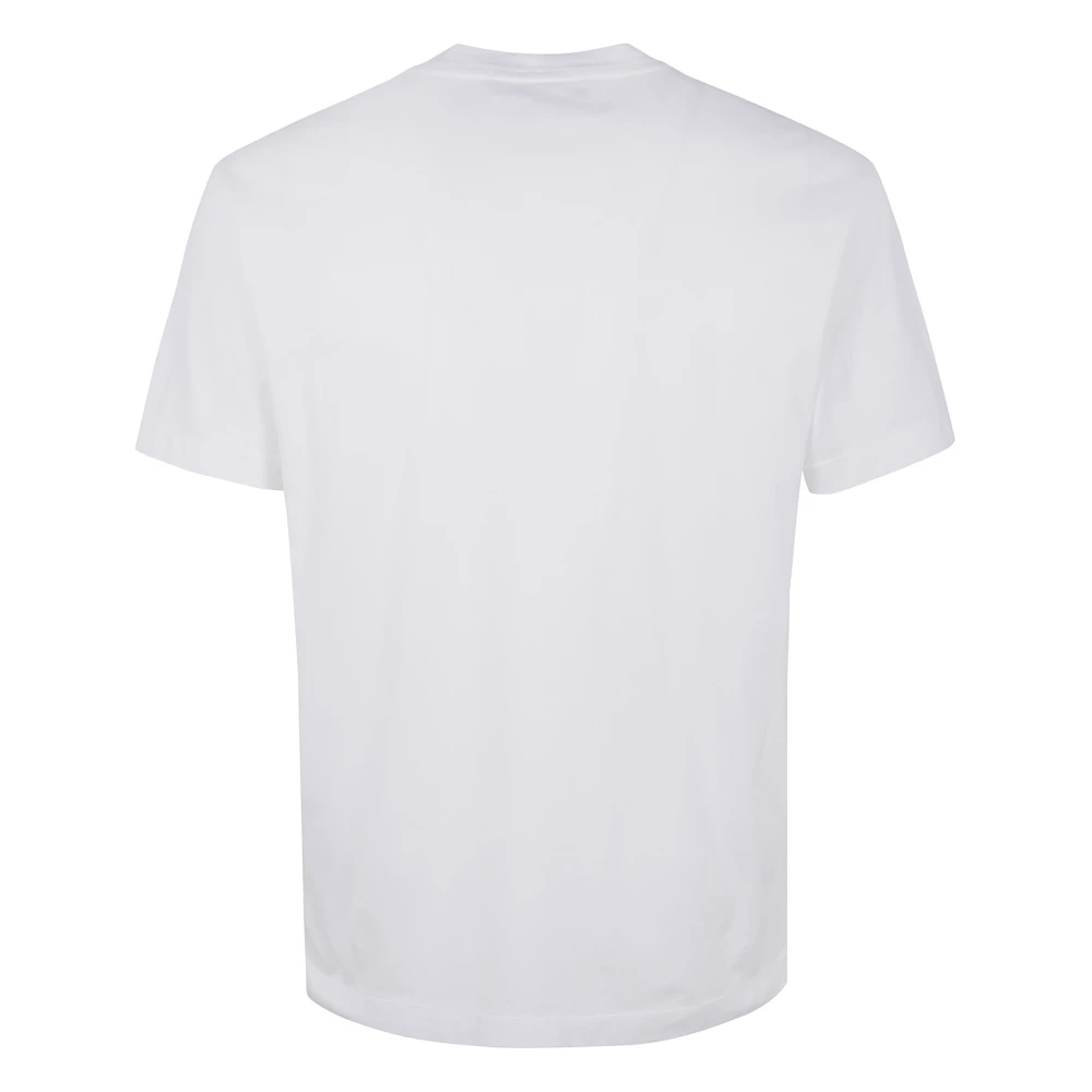Stone Island Casual Katoenen T-shirt in Diverse Kleuren White Heren
