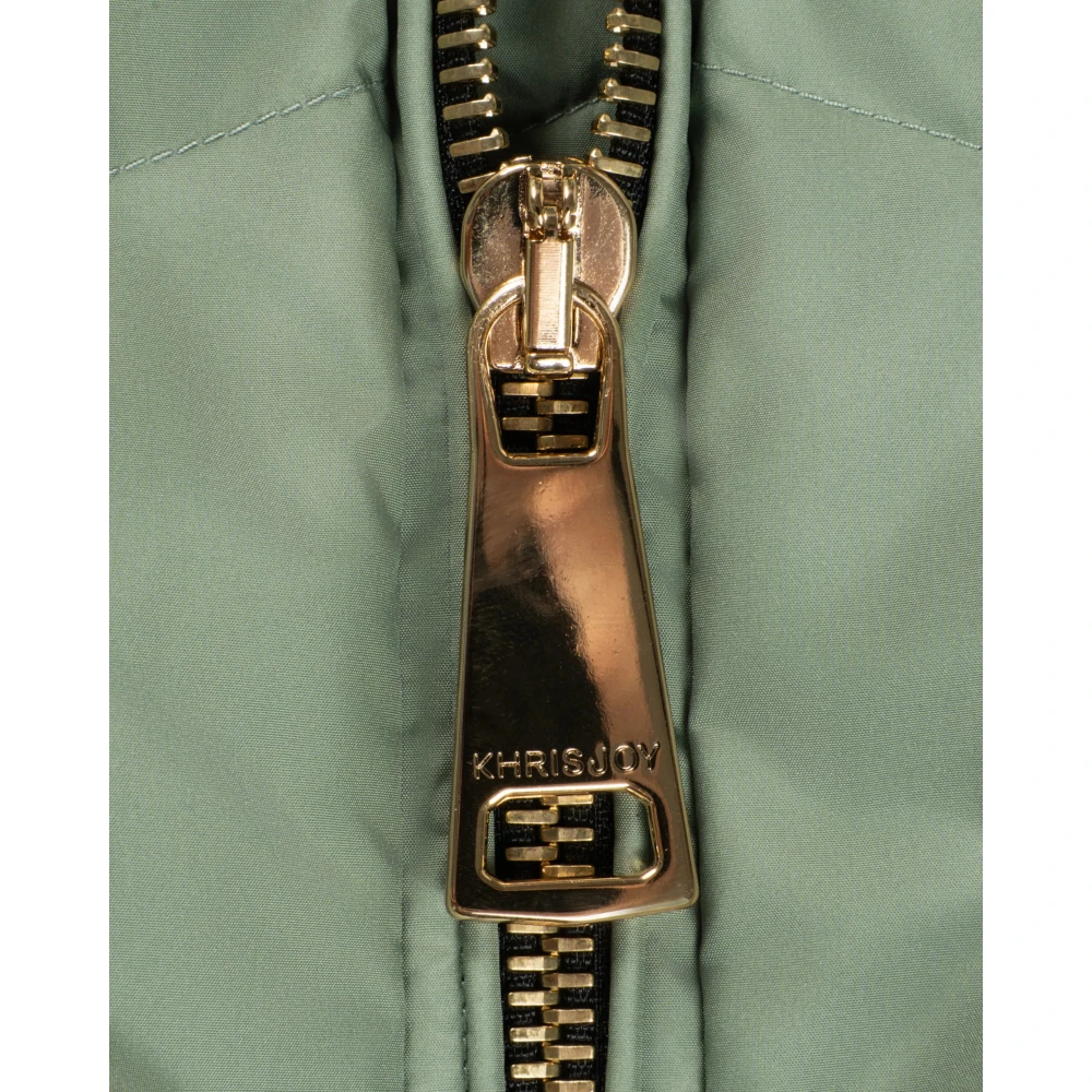 Khrisjoy Iconische Pufferjas in Elegante Kleuren Green Heren