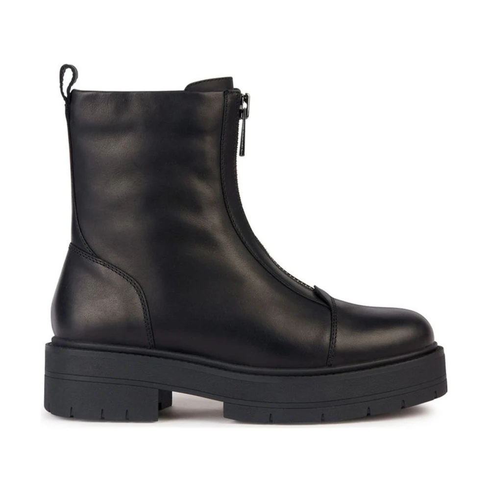 Geox Black Spherica Ec7 Ankle Boots - Female - Ankle Boots - Black - 3 Uk - Shoes