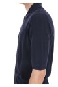 polo-en-coton-bleu