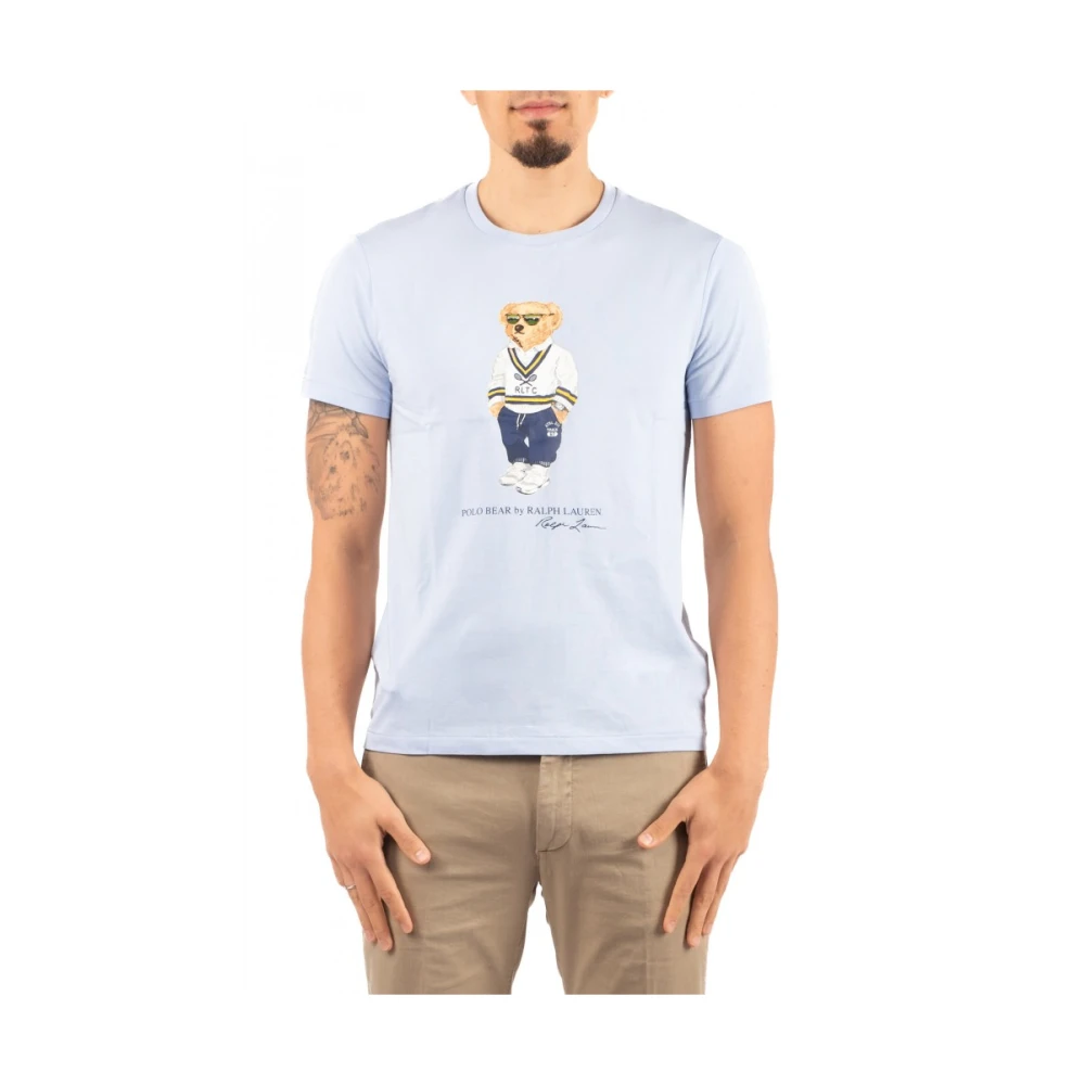 Ralph Lauren Uomo Blu Top, L, New,