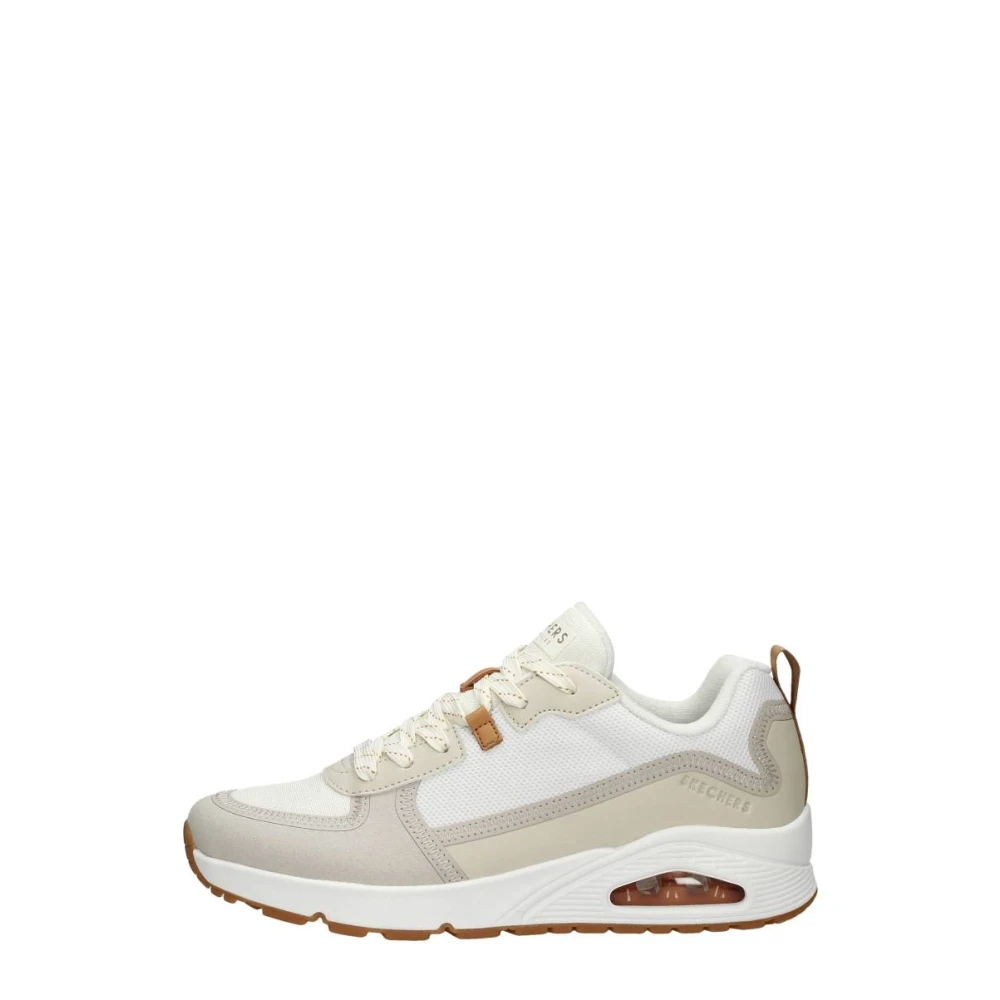 Skechers Uno Layover Heren Schoenen Beige
