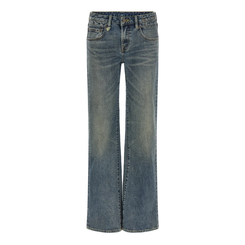 R13 Blue Boy Flare Jeans - Female - Bootcut Jeans - W30 - Jeans