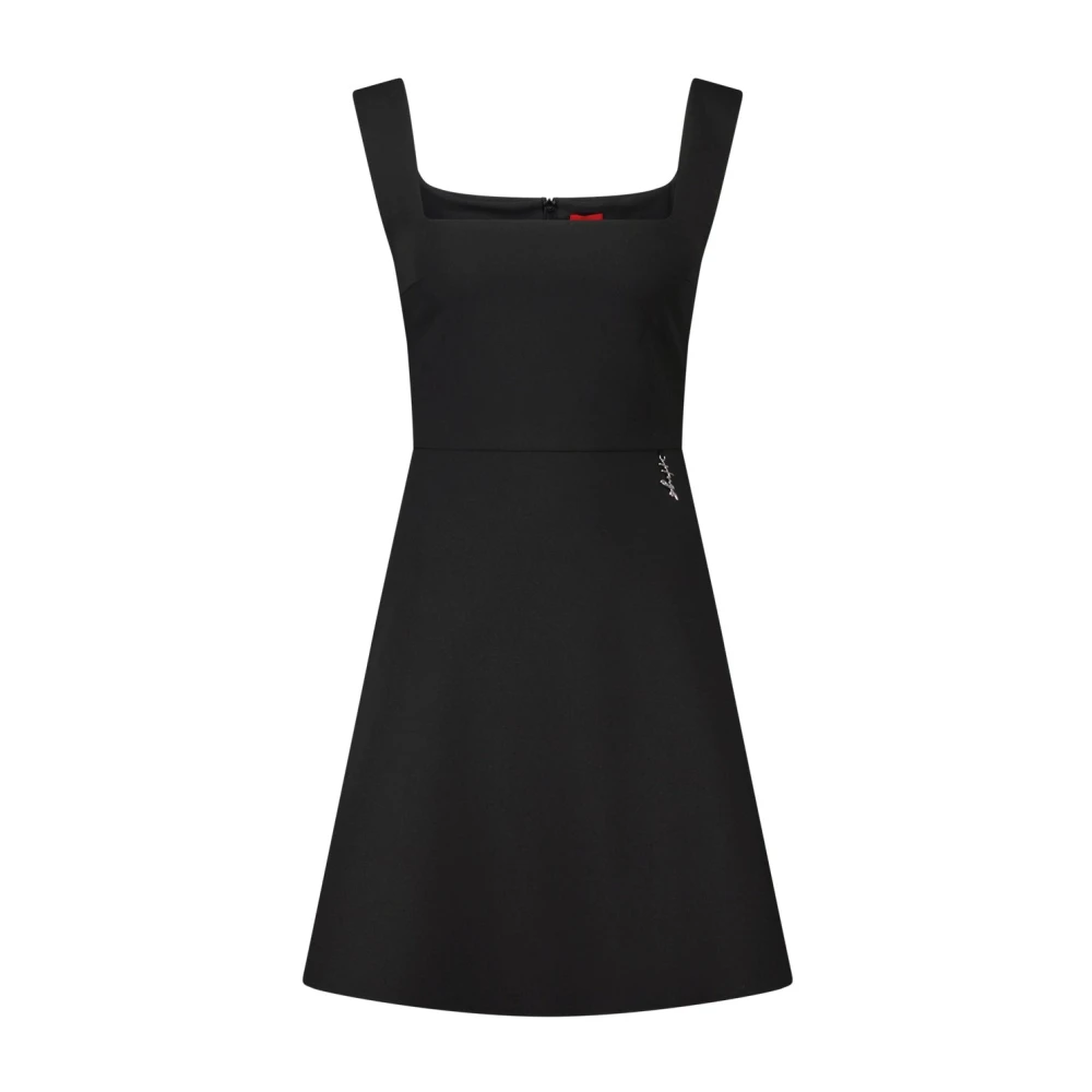 Hugo Boss A-Lijn Jurk Kasanka Must-Have Black Dames