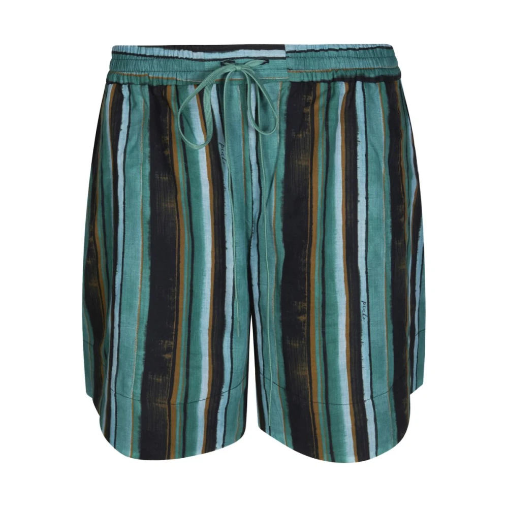 Pinko Shorts - Female - Casual Shorts - Green - Xs - Shorts