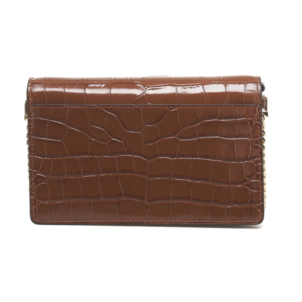 Michael Kors Bruine Croc Schoudertas Brown Dames