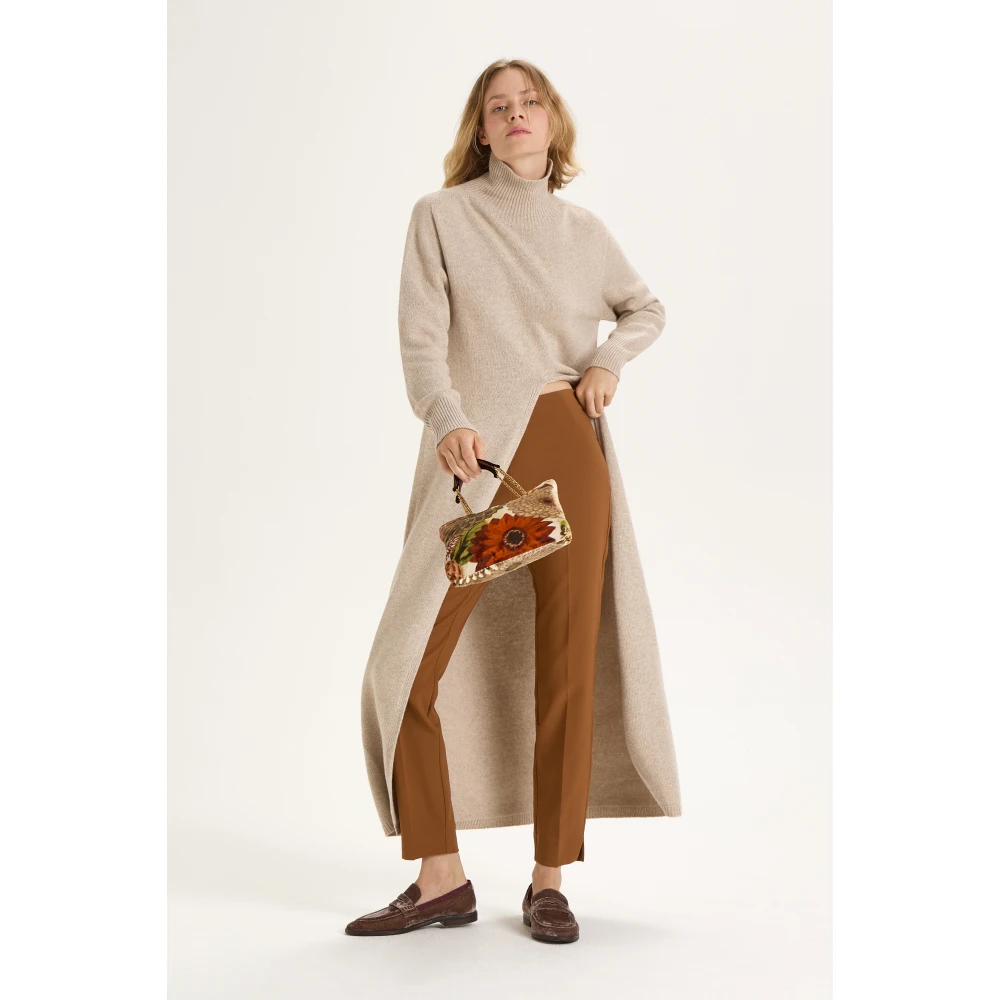 Maliparmi Elegante Cady Broek Brown Dames