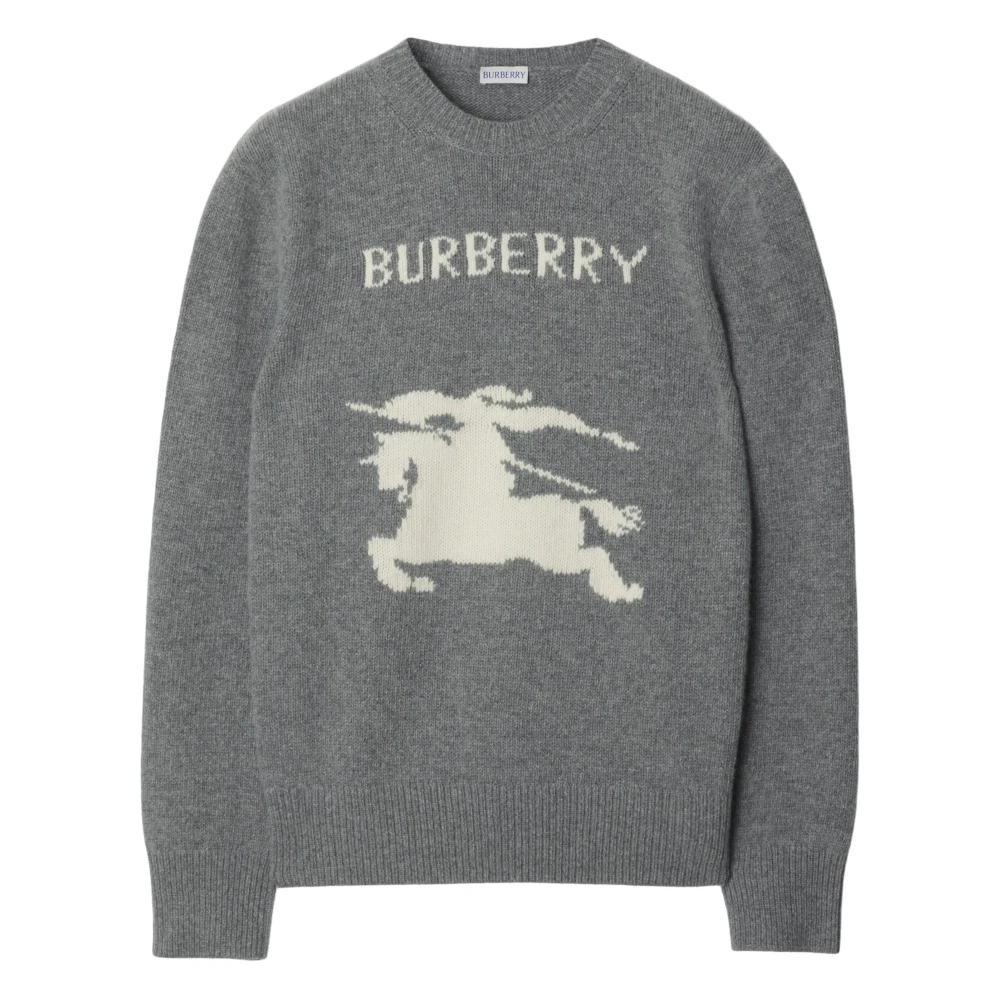Burberry Men's Gray Ekd Wool Cashmere Sweater