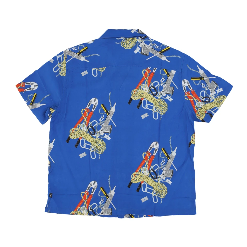 HUF Royal Resort Camp Kraag Shirt Multicolor Heren